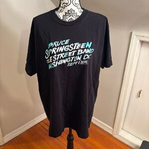 Bruce Springsteen and The E Street Band Washington DC 2016 Concert T Shirt Rock